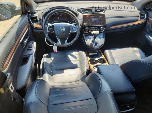 5J6RW2H93LL025881 2020 HONDA CR-V Серый Вид панели приборов