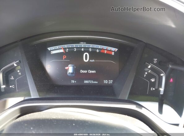 5J6RW2H95HL063846 2017 HONDA CR-V Red Հետևի նստատեղերի տեսք