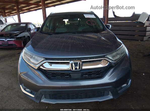 5J6RW2H96HL018267 2017 HONDA CR-V Серый Вид щитка приборов