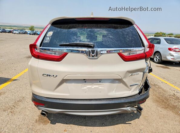 5J6RW2H97JL004285 2018 HONDA CR-V Cream Հետևի տեսք