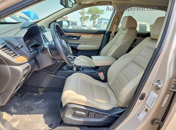 5J6RW2H97JL004285 2018 HONDA CR-V Cream Սալոնի դիմացի տեսք