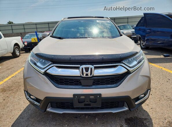 5J6RW2H97JL004285 2018 HONDA CR-V Cream Դիմացի տեսք