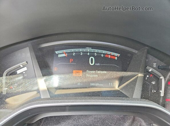 5J6RW2H97JL004285 2018 HONDA CR-V Cream Սարքավորումների վահանակի տեսք