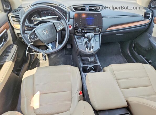 5J6RW2H97JL004285 2018 HONDA CR-V Cream Առջևի վահանակի տեսք