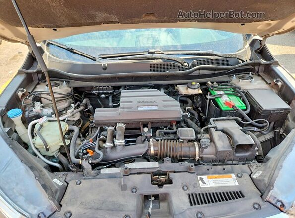 5J6RW2H97JL004285 2018 HONDA CR-V Cream Սալոնի հետևի տեսք