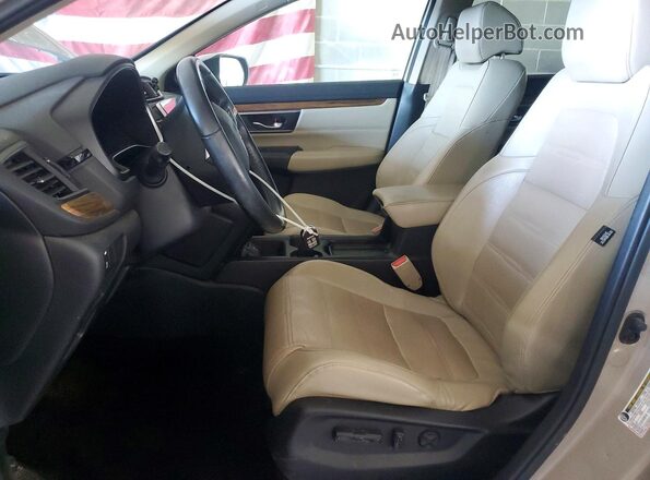 5J6RW2H97JL008532 2018 HONDA CR-V Tan Vista interior delantera
