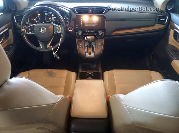 5J6RW2H97JL008532 2018 HONDA CR-V Tan Vista del salpicadero
