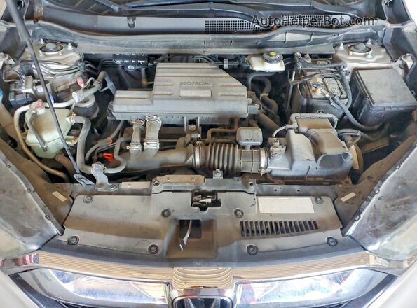 5J6RW2H97JL008532 2018 HONDA CR-V Tan Vista del compartimento del motor