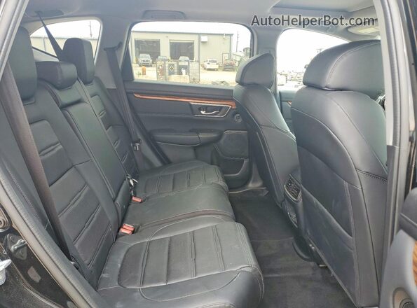 5J6RW2H97ML004548 2021 HONDA CR-V Black Rear seats view