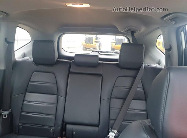 5J6RW2H99LL000158 2020 HONDA CR-V White Vista de los asientos traseros