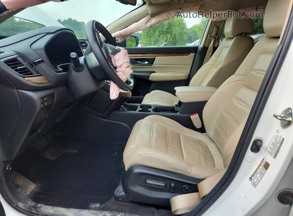 5J6RW2H9XHL006641 2017 HONDA CR-V White Вид салону спереду