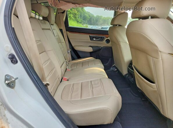 5J6RW2H9XHL006641 2017 HONDA CR-V White Вид задньої частини салону