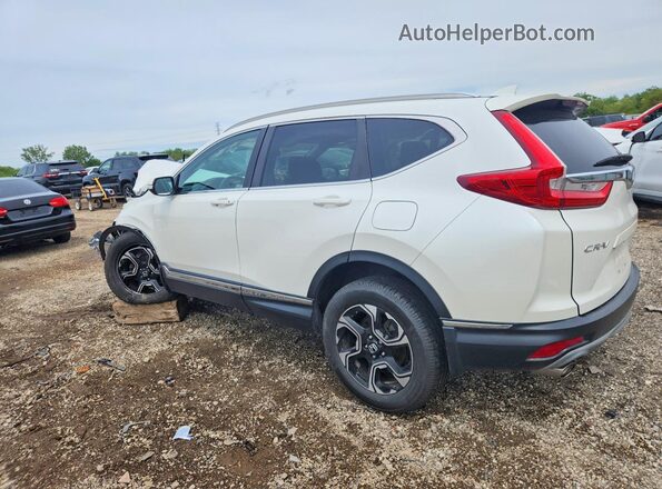 5J6RW2H9XJL000554 2018 HONDA CR-V Белый Задняя левая четверть