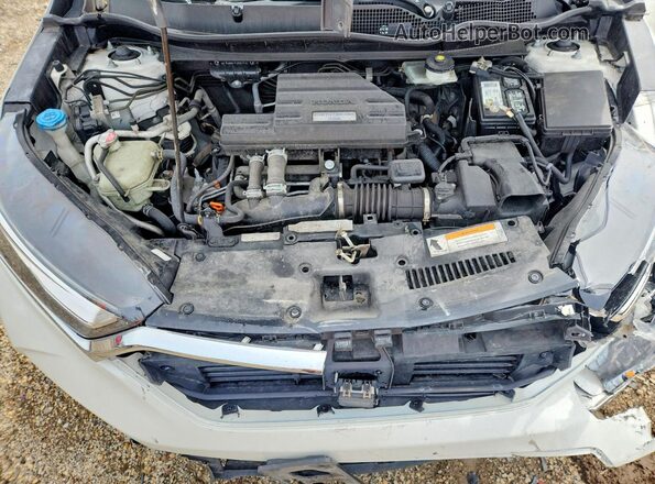 5J6RW2H9XJL000554 2018 HONDA CR-V Белый Вид подкапотного пространства