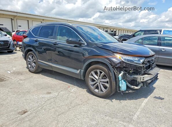 5J6RW2H9XML022543 2021 HONDA CR-V Black Передня права чверть