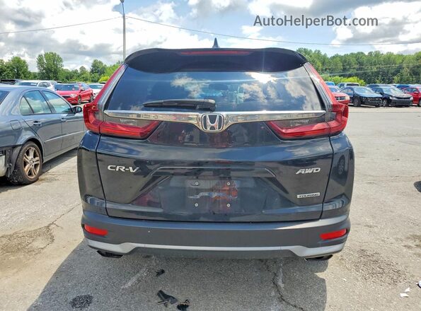 5J6RW2H9XML022543 2021 HONDA CR-V Black Вид ззаду