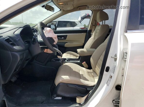 5J6RW5H30JL000348 2018 HONDA CR-V White Front interior view
