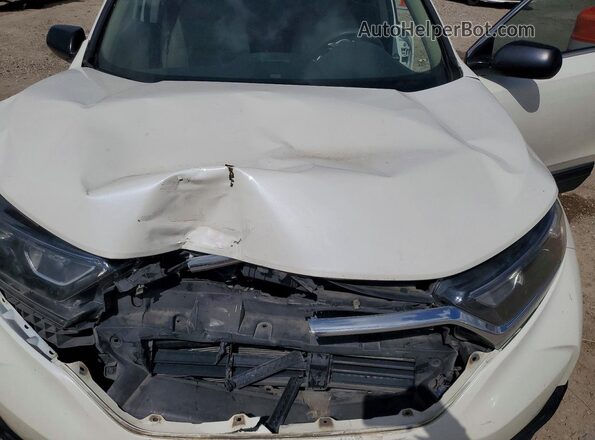 5J6RW5H30JL000348 2018 HONDA CR-V White Rear interior view