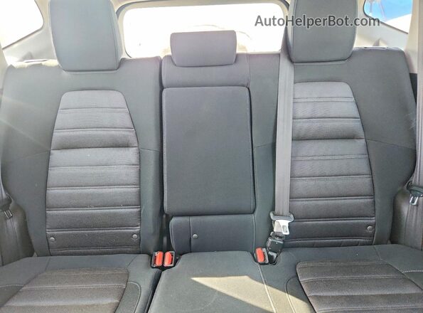 5J6RW5H30KL002411 2019 HONDA CR-V Gray Widok tylnych siedzeń