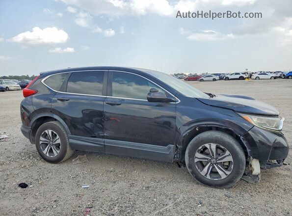 5J6RW5H33JL000716 2018 HONDA CR-V Black Front right