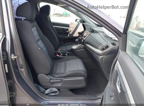 5J6RW5H33KL002385 2019 HONDA CR-V Gray Vista interior delantera