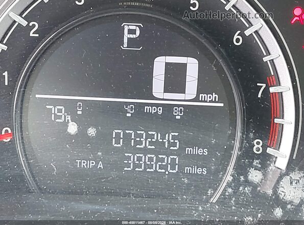 5J6RW5H33KL002385 2019 HONDA CR-V Gray 