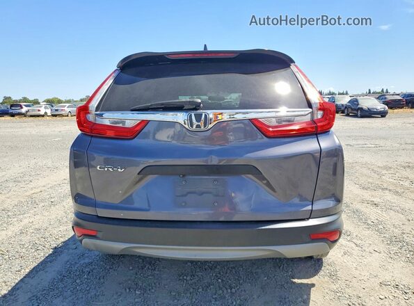 5J6RW5H34KL000354 2019 HONDA CR-V Gray Rear view