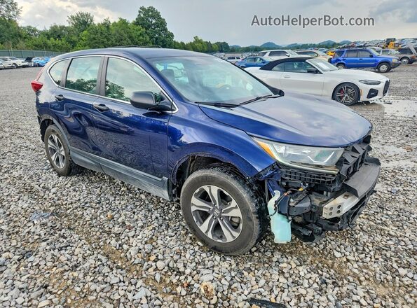 5J6RW5H39JL002616 2018 HONDA CR-V Blue Delantero derecho