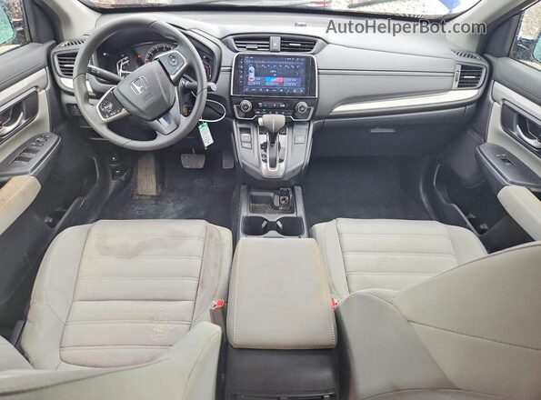 5J6RW5H39JL002616 2018 HONDA CR-V Blue Vista del salpicadero