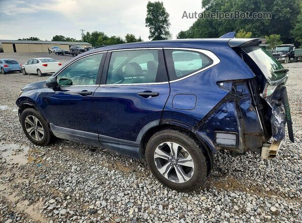 5J6RW5H39JL002616 2018 HONDA CR-V Blue Trasero izquierdo