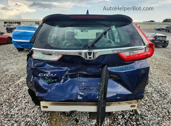 5J6RW5H39JL002616 2018 HONDA CR-V Blue Vista trasera