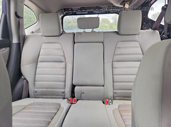 5J6RW5H39JL002616 2018 HONDA CR-V Blue Vista de los asientos traseros