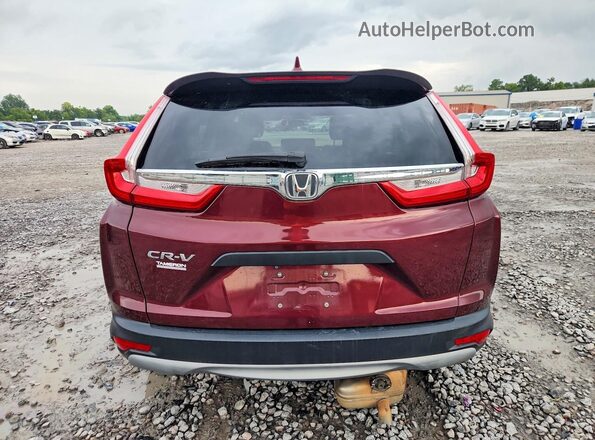 5J6RW5H3XJL003497 2018 HONDA CR-V Red Вид ззаду