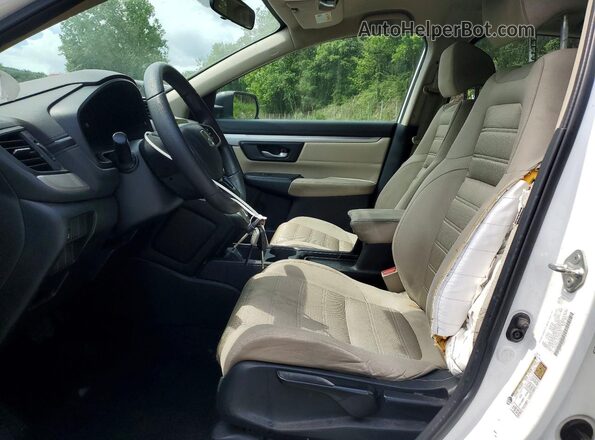 5J6RW6H38KL004803 2019 HONDA CR-V White Вид салону спереду
