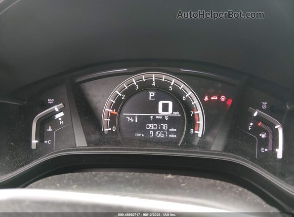 5J6RW6H3XJL001075 2018 HONDA CR-V Silver Widok tylnych siedzeń