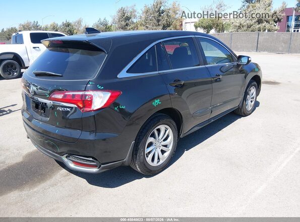 5J8TB3H50GL017626 2016 ACURA RDX Black Tył prawy