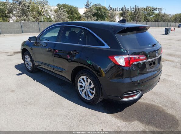 5J8TB3H50GL017626 2016 ACURA RDX Black Tył lewy
