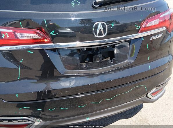5J8TB3H50GL017626 2016 ACURA RDX Black 