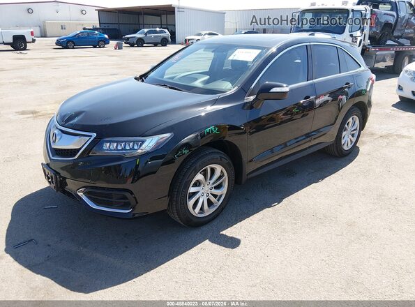 5J8TB3H50GL017626 2016 ACURA RDX Black Przód lewy