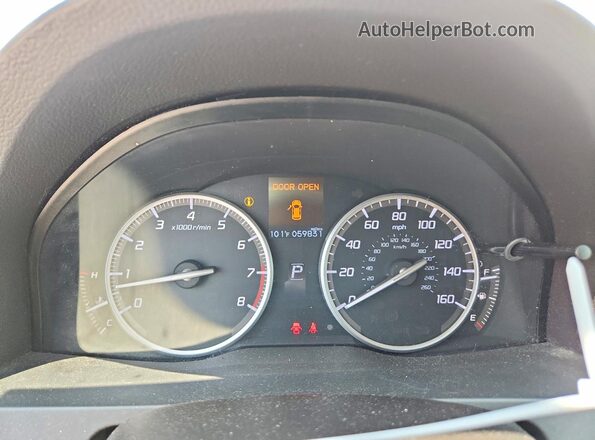 5J8TB3H50GL019487 2016 ACURA RDX White Սարքավորումների վահանակի տեսք