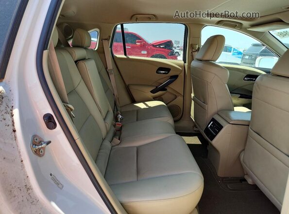 5J8TB3H50GL019487 2016 ACURA RDX White Սալոնի հետևի տեսք