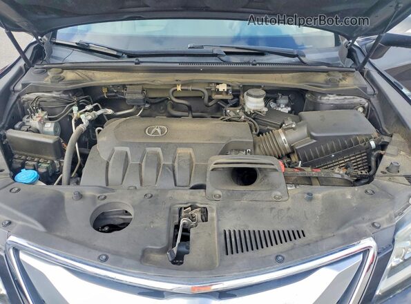 5J8TB3H55GL003382 2016 ACURA RDX Gray Vista del compartimento del motor