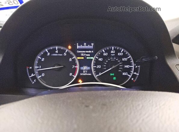 5J8TB3H70GL002741 2016 ACURA RDX Black Սարքավորումների վահանակի տեսք