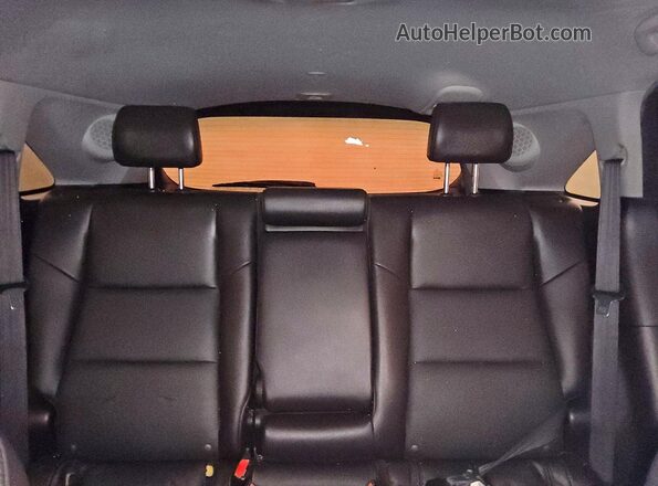 5J8TB3H70GL002741 2016 ACURA RDX Black Հետևի նստատեղերի տեսք