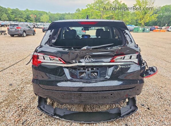 5J8TB3H70GL013609 2016 ACURA RDX Black Widok z tyłu