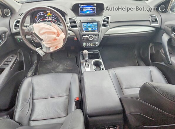 5J8TB3H70GL013609 2016 ACURA RDX Black Widok deski rozdzielczej