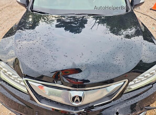 5J8TB3H70GL013609 2016 ACURA RDX Black Widok wnętrza z tyłu