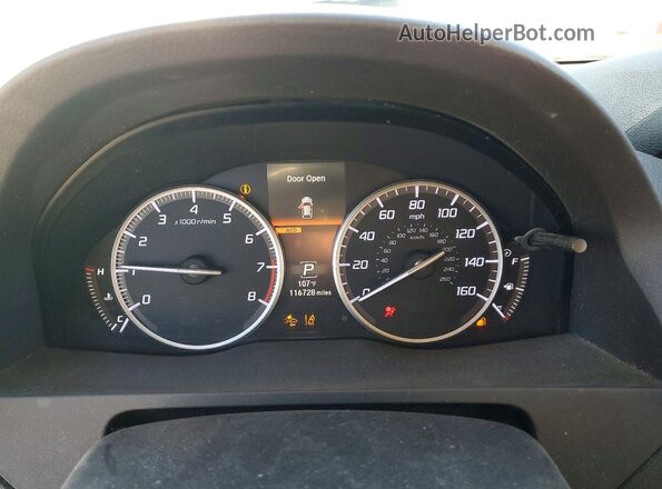 5J8TB3H71GL002022 2016 ACURA RDX Белый Вид щитка приборов