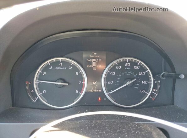 5J8TB3H72JL005437 2018 ACURA RDX Серый Вид щитка приборов