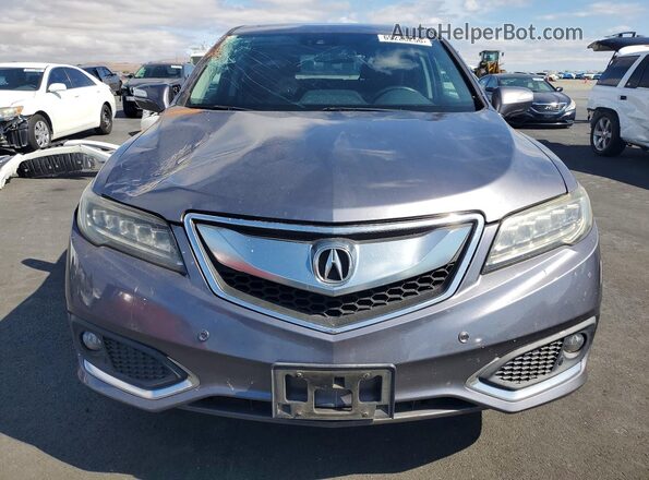 5J8TB3H72JL005437 2018 ACURA RDX Серый Вид спереди